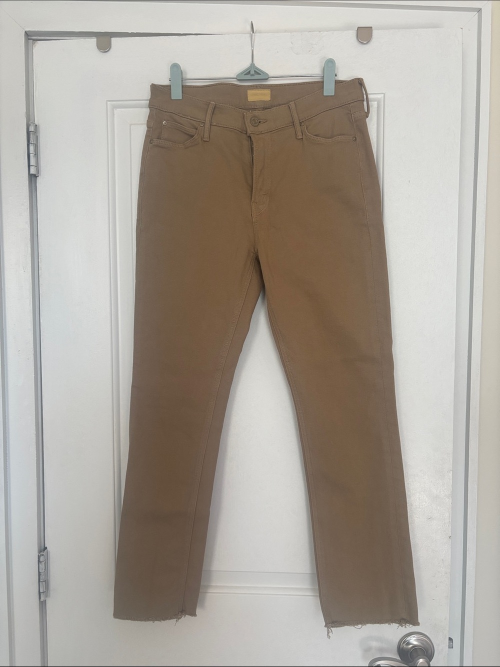 MOTHER Mid Rise Dazzler Ankle Fray, Second Chance, 29 - Picture 2 of 10